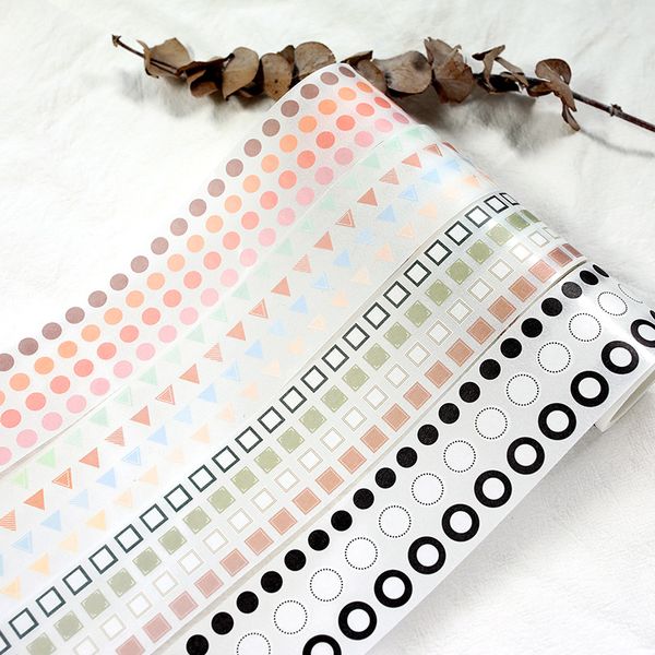 

irregularity basic pattern decorative adhesive tape masking washi tape diy scrapbooking sticker label japanese stationery