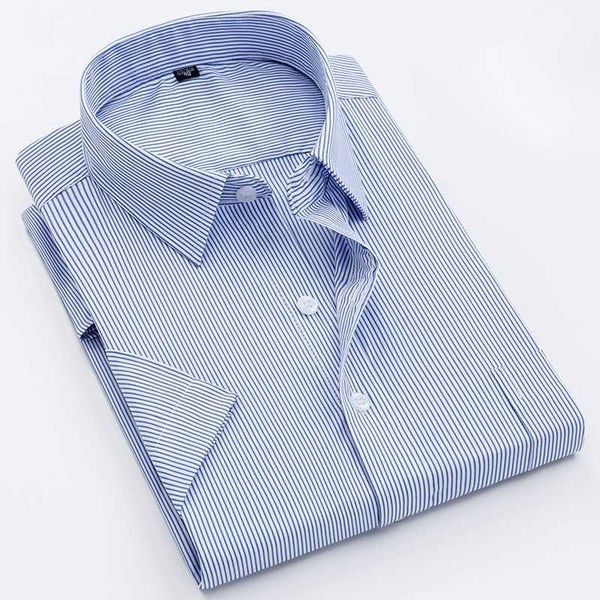 

men striped dress shirts solid boutique short sleeve brand clothing turn-down collar clothes clothing wholesale, White;black