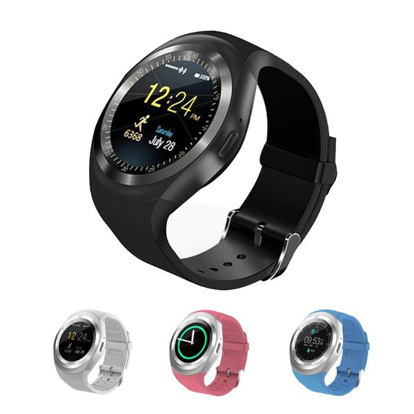 

Y1 Bluetooth Смарт Часы Android SmartWatch Phone Call GSM Sim удаленной камеры Информационный дисплей С