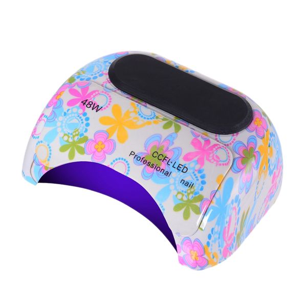 

abvp professional nail art 110v 240v voltage led+uv lamp gel nails dryer eu plug