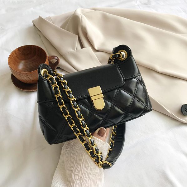 

bags for women 2020 pu leather women's chain shoulder messenger bag crossbody bags for women sac a main femme
