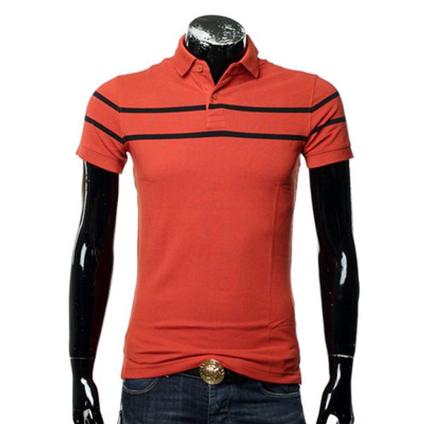 

men's polos wholesale mens shirts 2021 summer est t casual turn down collar tee in 4 colors, White;black