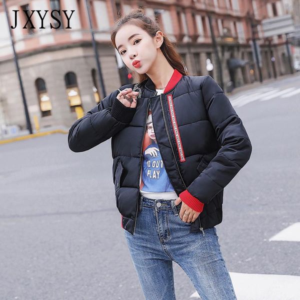 

women short parkas coat 2019 winter jacke women slim solid warm hooded down parkas jacket female winter coat plus size m-4xl, Black