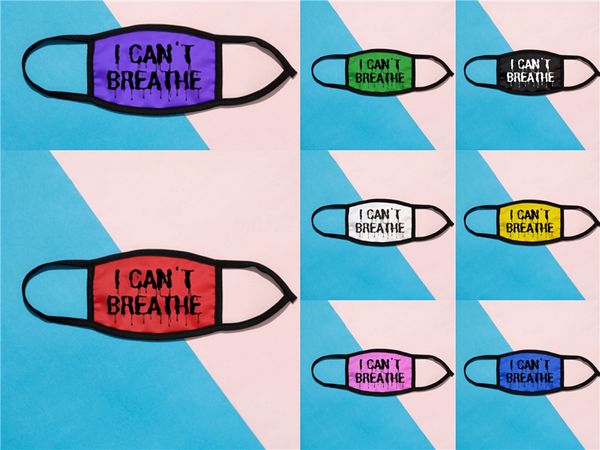 

ice silk breathing valve mask adjustable face masks reusable mouth muffle designer mask 5 colors cca12051 #420