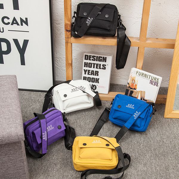 

холст мини сумки женской сумка 2020 новый стиль casual студент плечо девушка small satchel