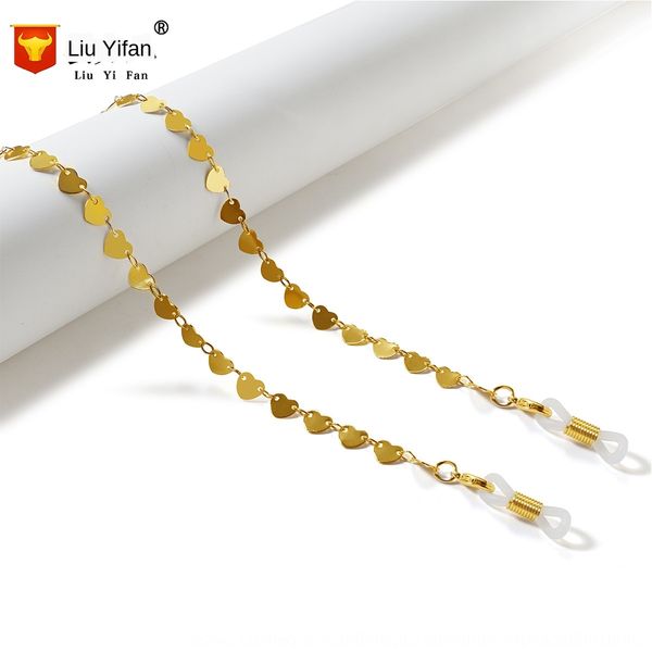 

metal handmade chain lanyard lanyard sunglasses sun chain glasses rope (metal love style