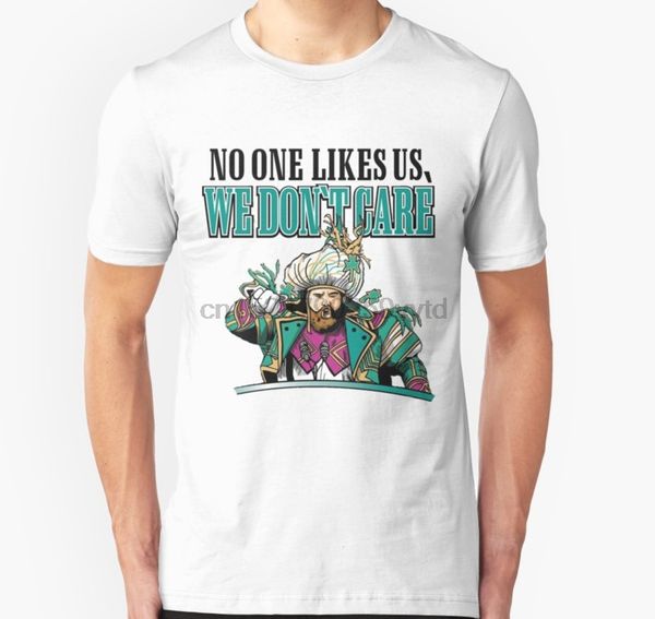 

men tshirt no one likes us we dont care t shirt women t-shirt tees top, White;black