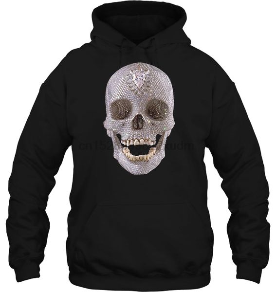 

men hoodie diamantes de conflito sugar skull women streetwear, Black