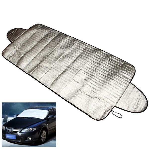 

car aluminum foil film pearl cotton anti snow sun-proof front summer windscreen shield auto accessories
