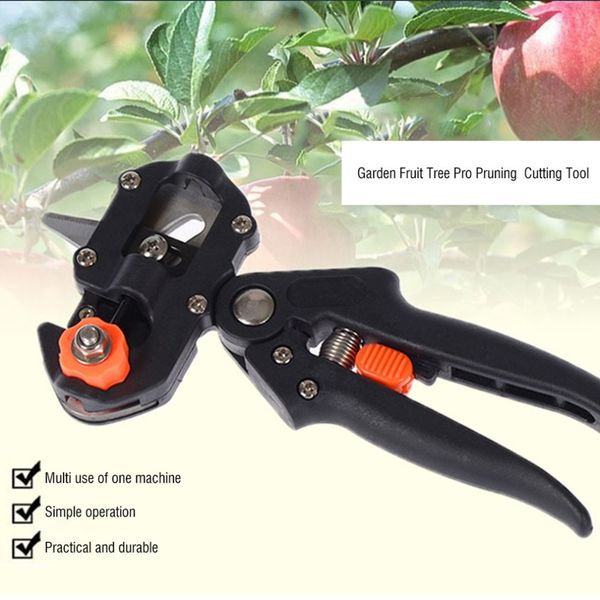 

garden fruit tree pro pruning shears scissor grafting cutting tool snip secateur machine + 2 blade garden tools set