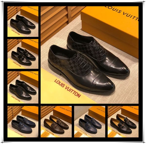 

iduzi 52 style fashion luxury sneakers mens golf shoes genuine leather flat metal button peas shoes classic casual shoes with original box, Black