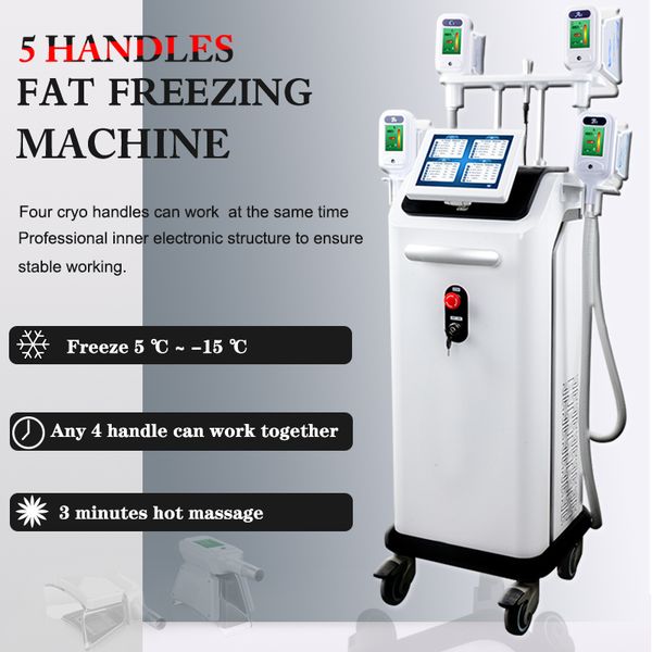 

new arrival ing fat cell slimming machine cellulite removal 4 cryo handles can work at the same time body slimming treatment machine
