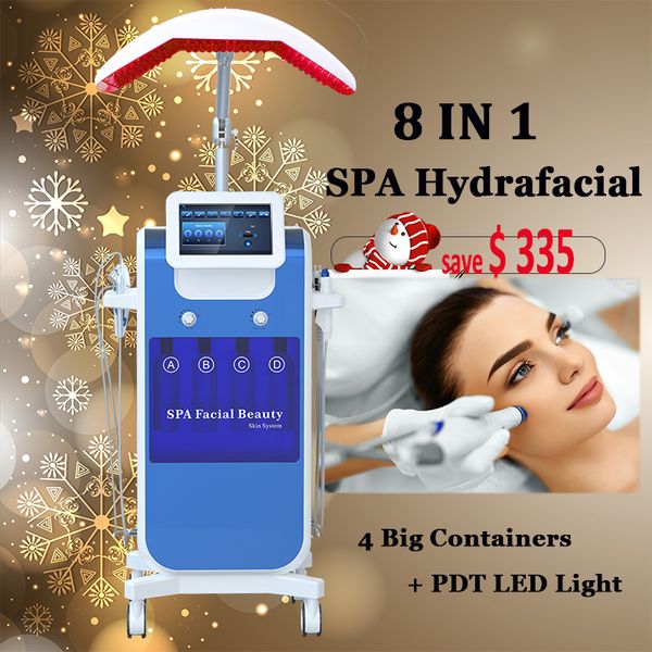 

high end spa hydrafacial skin care machine hydro dermabrasion anti aging oxygen jet hydra peel skin cleasing microdermabrasion device