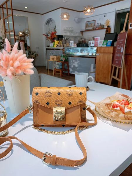 

2020 luxury mcm gucci women ladies messenger bags totes sheepskin vintage handbags gold chain ladies shoulder, Black;white