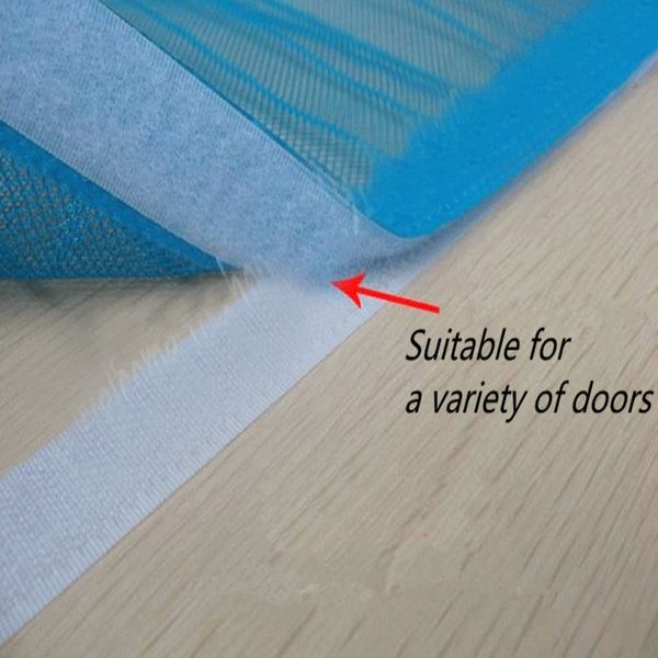

mosquito curtain door magnetic soft screen gate doors magic plastic strip