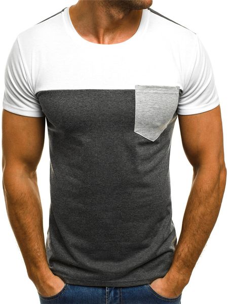

mens designer tshirt teenager boy o neck clothing tees summer tees short sleeved simple style multiple choice tees, White;black
