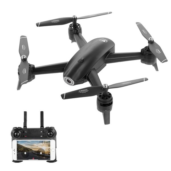 

s165 rc drone with camera 720p wifi fpv optical flow position altitude hold gesture pgraphy quadcopter for kids