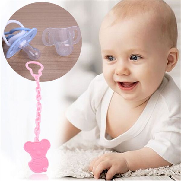 

baby pacifier chain pacifier chain anti-chain water towel clip baby toy teeth rubber anti-rope lanyard
