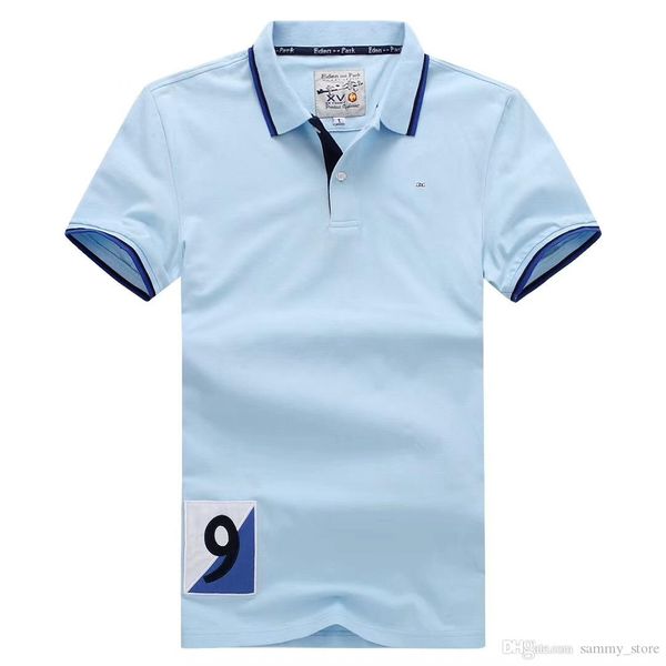 

eden park summer selling short polo for men nice quality fashion design big sizem  xl xxl, White;black
