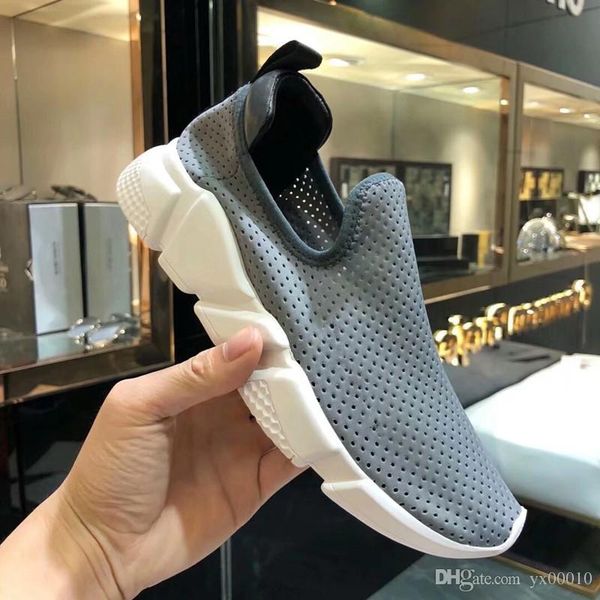 

fall coming luxury sock shoes casual trainer sneakers speed trainer sock race runners shoes men and women luxury sho fz18072406, Black