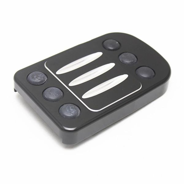 

cnc brake pedal pad cover compatibility for touring softail dyna street glide electra glide motorcycle accessories