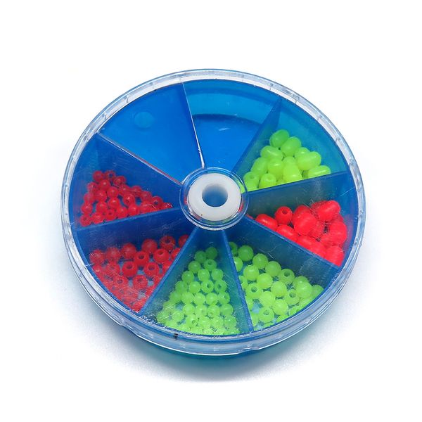 

170pcs hard fishing beads floats line ser beads fishing accessories tackle