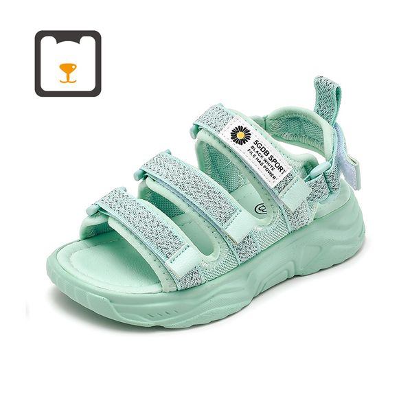 

2020 new fasion kids sandal summer children girls beach boys sandals kids shoes closed toe arch comfortable, Black;red