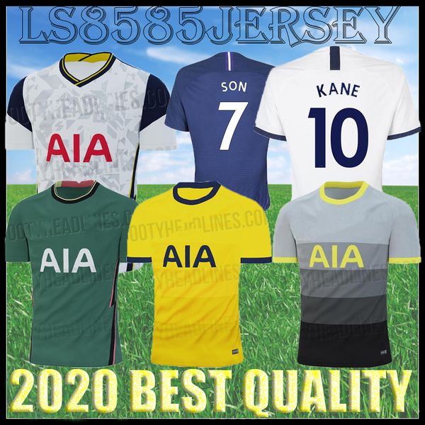

spurs 20 21 kane son bergwijn ndombele home soccer jerseys 2020 2021 lucas dele tottenhames jersey football kit shirt men and kids kit sets, Black;yellow