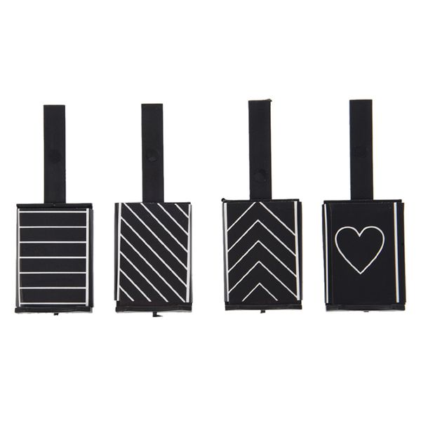 

4 pcs patterns magnetic nail art magnet rods for use with magic magnet polish