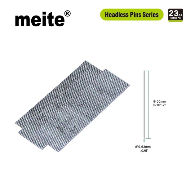 

meite 10000pcs finishing nails in stainless steel 8-30mm length headless pins diameter 0.63mm for meite headless pinner