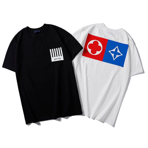 

gy summer hip hop t shirt for men with branded letters casual shirts short sleeve tshirt brand round ruck tee s-xxl, White