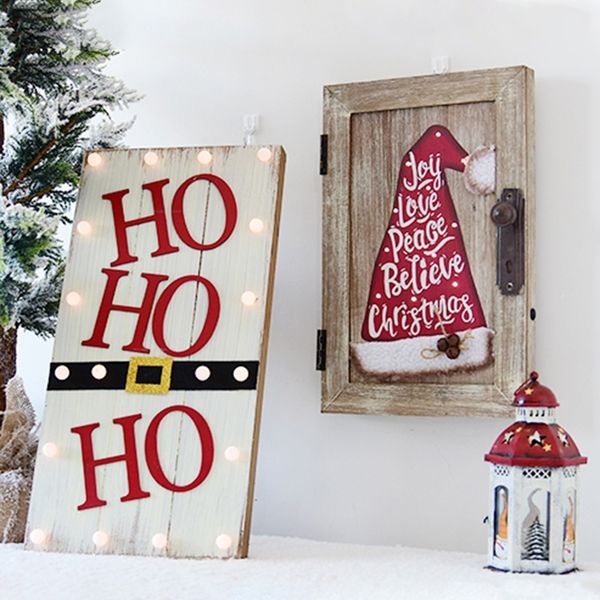 Xmas Decorations Creative Christmas Hat Wall Hanging Ornaments