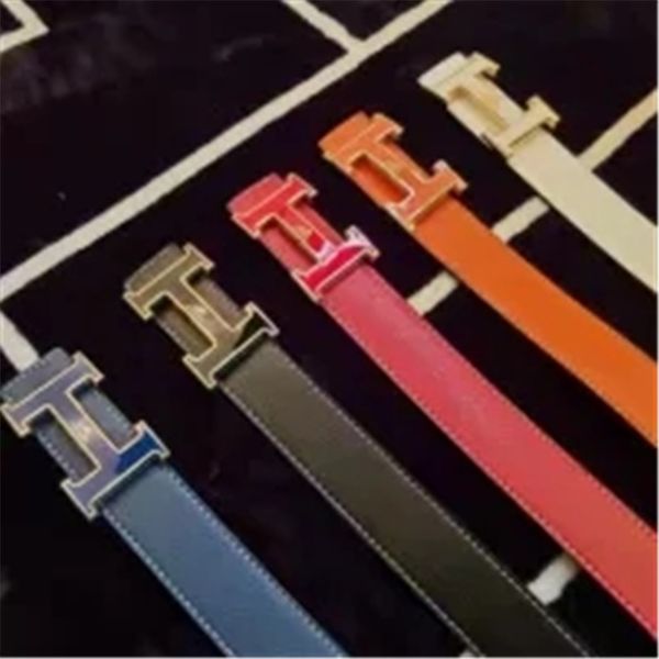 

5fashion genuine leather no hermÃ¨s men belt good quality smooth buckle mens women belt jeans strap with box, Black;brown