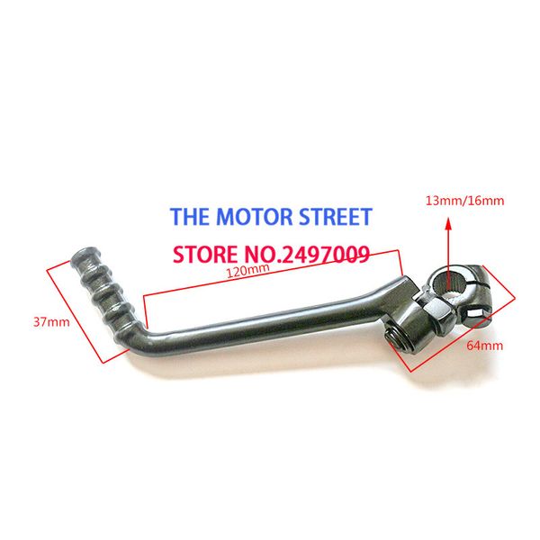 

kick start lever starting lever for 50cc 110cc 125cc dirt bike pit bike 13mm 16mm big holes horizontal engine ing