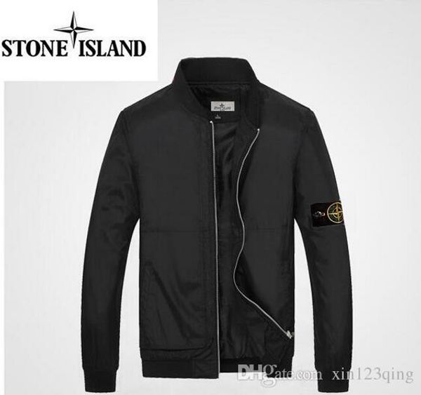 

Fa t hipping 2019 new tone autumn men jacket bomber jacket and i land coat tone blue collar jacket 8410, Black;brown