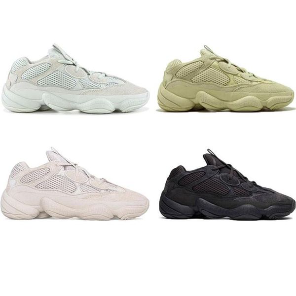 

kanye west 500 desert rat blush 500s соль супер луна желтые полезность черные мужские кроссовок моды роскошные мужские женщины дизайнер санд