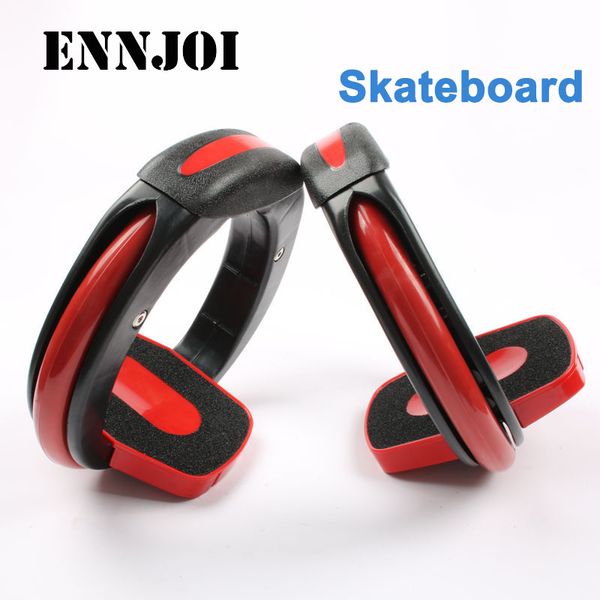 

black red child plastic material outdoor skateboard sports high speed drift skate board with roller whirlwind skateboard