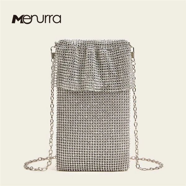 

evening handbags clutch purses for women metal mesh small crossbody bag cell phone purse wallet