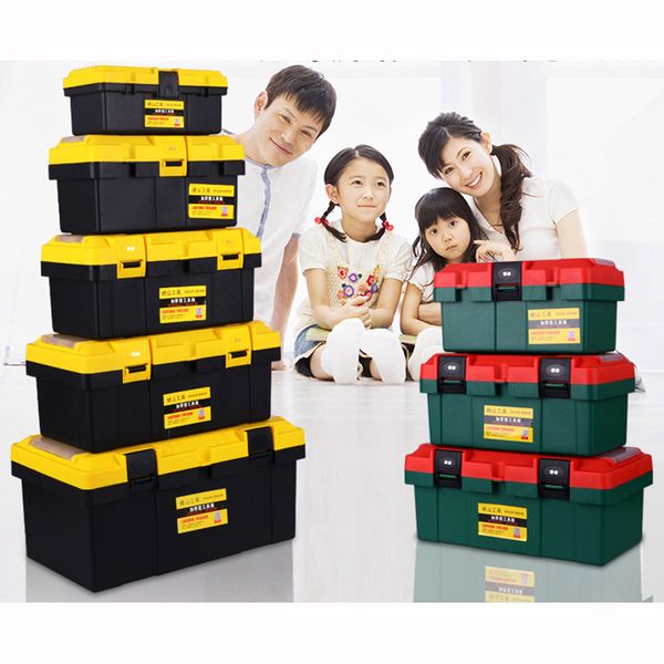 

plastic hardware the toolkit household maintenance multi-function large on-board bin shipping free