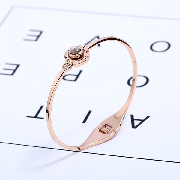 

Nethong Love Memory Bracelet Girls 100 Languages I Love Your Bracelet Gift to Girlfriend