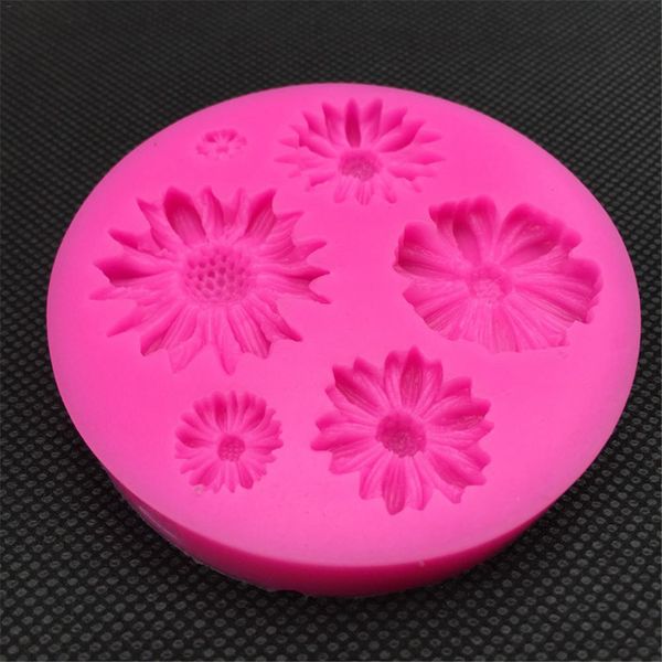 

diy mould many pattern shape environmentally friendly silicone mould fondant cake chocolate decoration mould drop shipping s3