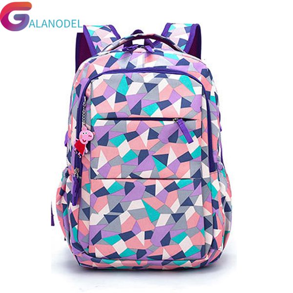 

для 2019 детей школьные сумки ziranyu подростков мальчиков девочек большой емкости школьный рюкзак водонепроницаемый ранец дети книга сумка