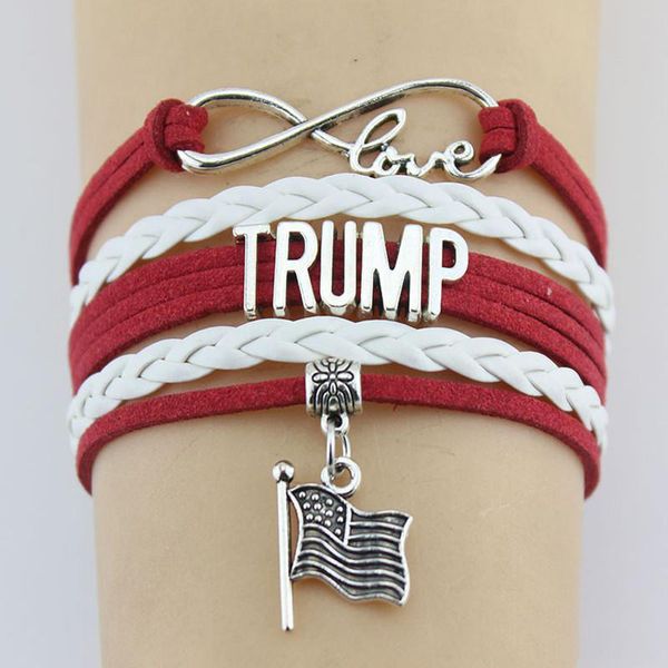 

дональд трамп 2020 плетение браслета keep america great памятные браслет ювелирных изделий президент сша знак моды бесплатная доставка