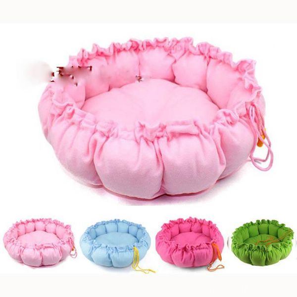 

Pet Products Cotton Kennel Pet Mat Dual Pumpkin Cute Dog Bed for Cats Dogs Small Animals Bed House Pet Puppy Kitten Beds, Multi color