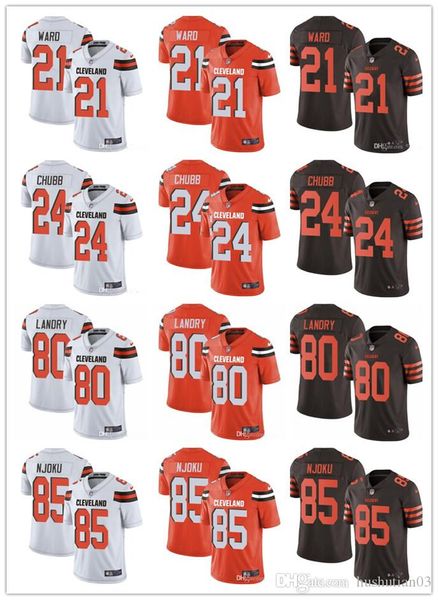 

Cleveland men 039 women youth brown 21 denzel ward 24 nick chubb 85 david njoku 80 jarvi landry football jer ey ru h orange white