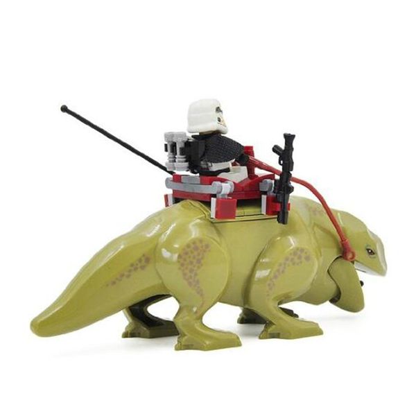 

2019 star wars rancor planet movie wars blocks starwars model cartoon toys children dewback figure jabba figurs fit for legoing