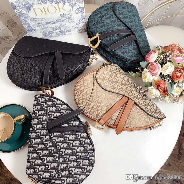 

designer luxury women handbags dior purses shoulder messenger bags classic popular saddle brand bag come with box
