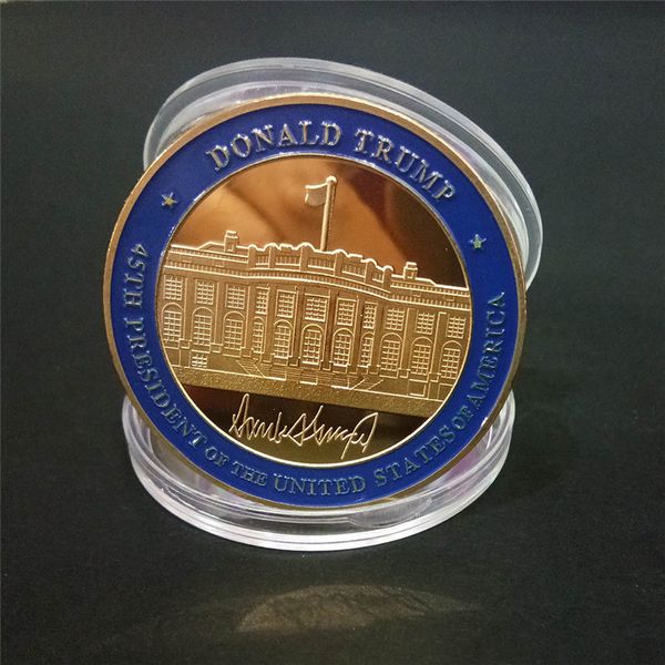 

дональд трамп памятная монета президент сша знак 2020 всеобщие выборы золотые монеты металл craft коллекция подарков