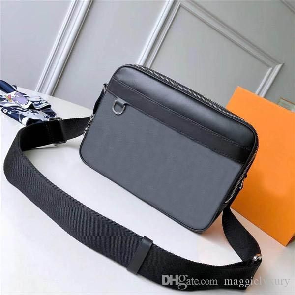 

fashion designer luxury classic matching genuine leather men shoulder bags handbag n40087 size 29x21x8 cm