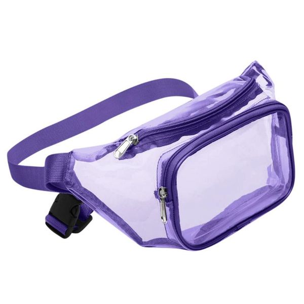 

clear chest pack for women men waterproof casual waist bag cute harajuku streetwear purse transparent pouch belt bags #bl5
